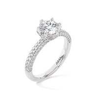 Ringe Ama Dame in Weißgold Diamante Lab Grown 1.00 Ct AMA-AN-1042-16-1 - AMA-AN-1042-16-1